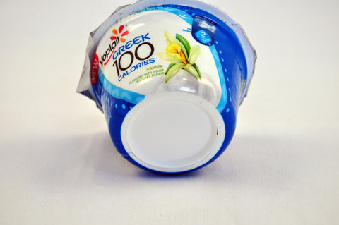 Yoplait 100 Calorie Vanilla Greek Yogurt, 5.3 Ounce -- 12 per case.