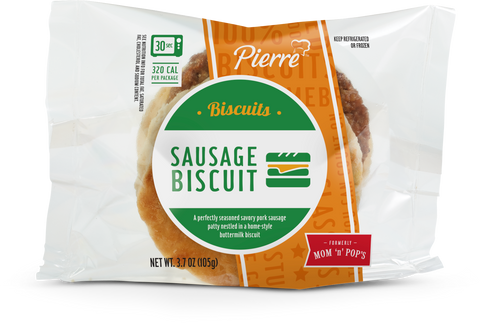Sandwich Sausage Biscuit 3.7 Oz 0716