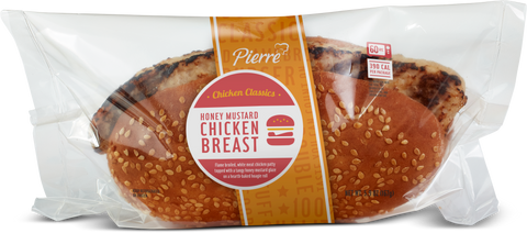Advancepierre™ SANDWICH CHICKEN BREAST JUMBO HONEY MUSTARD FILM WRAPPED 10000001130