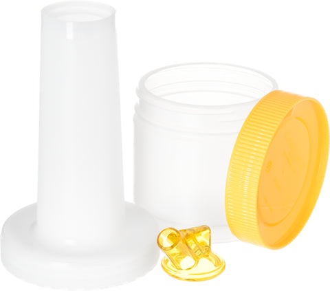 Carlisle DISPENSER SET STORE N PUT ASSORTED 16 OZ