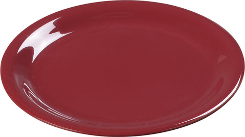 Carlisle PLATE DINNER NARROW RIM DURUS® MELAMINE ROMA RED 9