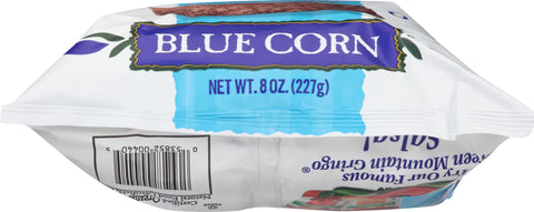Green Mountain Gringo Organic Blue Tortilla Strips, 8 Ounce -- 12 per case.