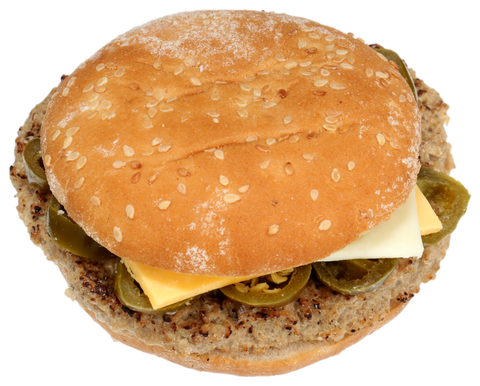 Pierre® SANDWICH JUMBO JALAPENO CHEESEBURGER 6.65 OZ 10000001465