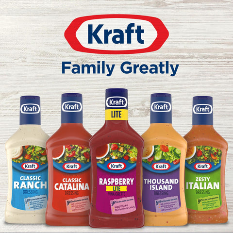 Light Done Right Raspberry Vinaigrette Dressing, 16 Ounce -- 6 Case