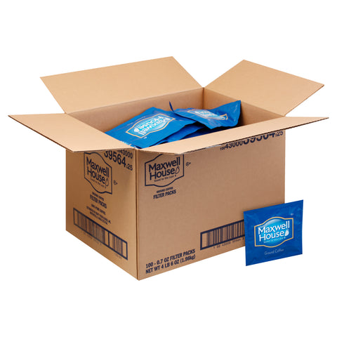 Maxwell House Ground Coffee, 0.7 Ounce -- 100 per case.