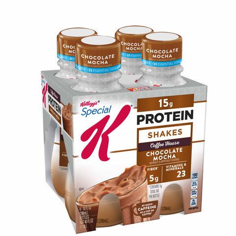 Kellogg's® DRINK SPECIAL K PROTEIN™ CAFE-INSPIRED SHAKES CHOCOLATE MOCHA
