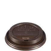 Solo® LID TRAVELER® CAPPUCCINO STYLE DOME LID SIP HOLE BROWN