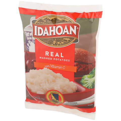 Idahoan Real Mashed Potatoes with Vitamin C, 26 Ounce -- 12 per case.