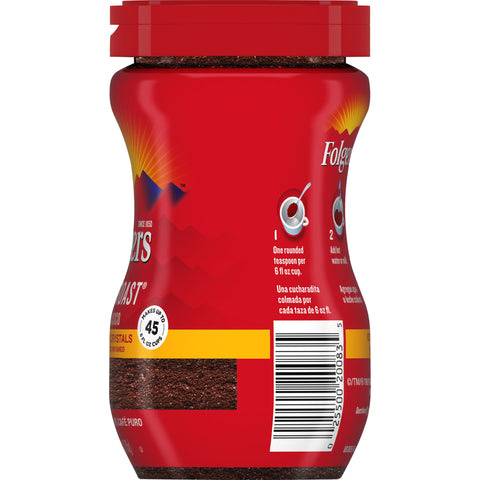 Folgers® FOLGERS COFFEE INST PLSTC  12/3 Z