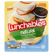 Lunchables ENTREE NATURAL TURKEY CHEDDAR