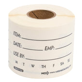 Label Shelf Life Dissovable 2x3