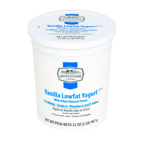 Wholesome Farms Imperial YOGURT VANILLA LOW FAT
