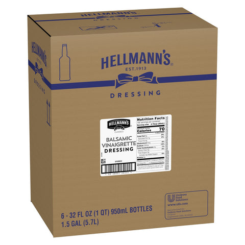 Hellmann's® DRESSING VINAIGRETTE BALSAMIC EZ POUR 84120335