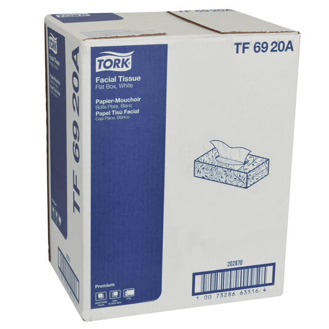 Tork Premium TISSUE FACIAL WHITE 2-PLY 8X8