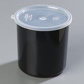 Carlisle CROCK CLASSIC™ W/ LID BLACK 2.7 QT