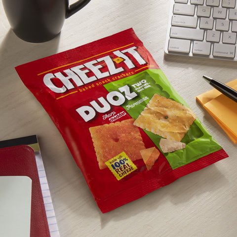 Cracker Duoz Sharp Cheddar/parmesan