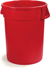 Carlisle CONTAINER WASTE BRONCO™ ROUND RED 32 GAL