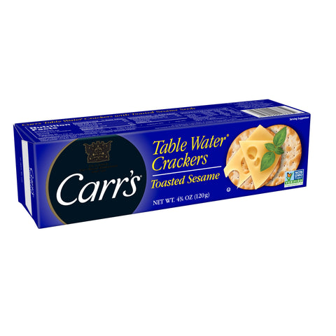 Carr's® CRACKER TABLE WATER® BAKED W/ TOASTED SESAME SEEDS
