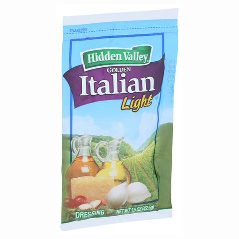 Dressing Italian Golden Light Single Serve Packet