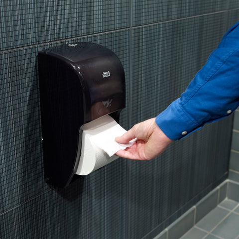 Tork® DISPENSER BATH TISSUE ROLL HIGH CAPACITY BLACK