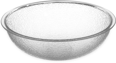 Carlisle BOWL PLASTIC PEBBLE CLEAR 18 QT