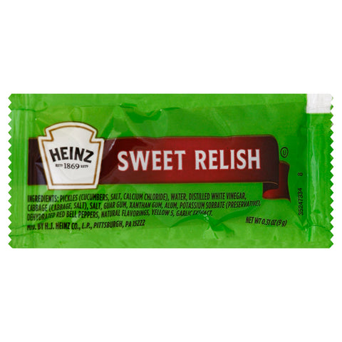 Relish Sweet Single Serve Packet 531800/78000709
