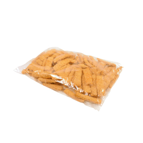 Advance Food Breaded Beef Finger, 0.97 Ounce -- 160 per case.