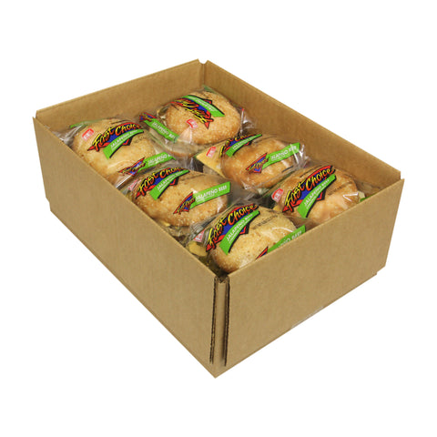 Advance Pierre Fast Choice Jalapeno Charbroil Cheeseburger with Cheese, 6 Ounce -- 12 per case.