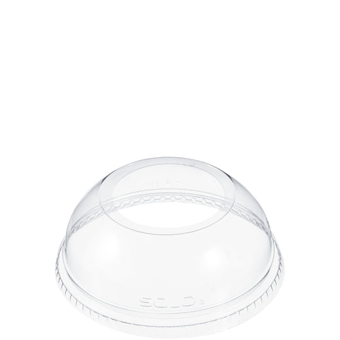 Lid Cup Plastic Cold Dome Clear 16-24 Oz