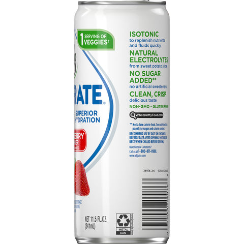 V8® DRINK STRAWBERRY CUCUMBER SUPERIOR HYDRATION CAN