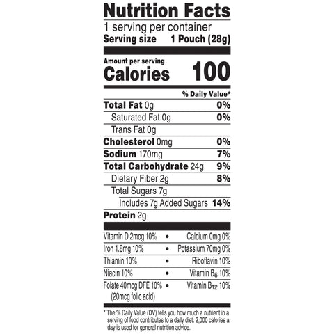 Kelloggs Frosted Flakes Multigrain Cereal, 1 Ounce -- 96 per case.