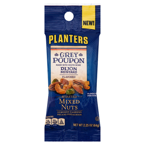 Planters NUTS MIXED SNACK GREY POUPON