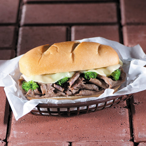 Beef Steak Philly Traditional Flat Beef Slices Marinated W/ Food Starch 6 Oz 330600