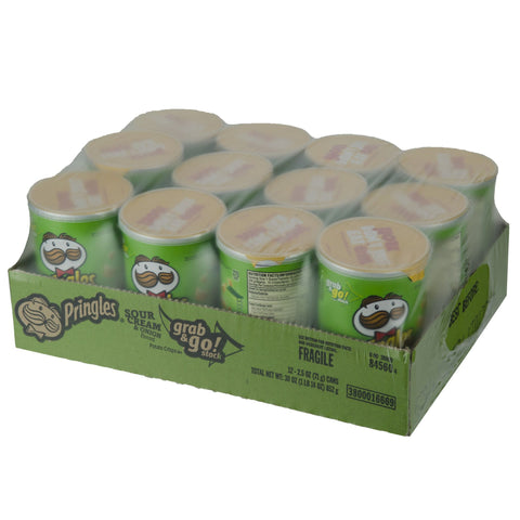 Pringles® CHIP POTATO SOUR CREAM & ONION GRAB & GO