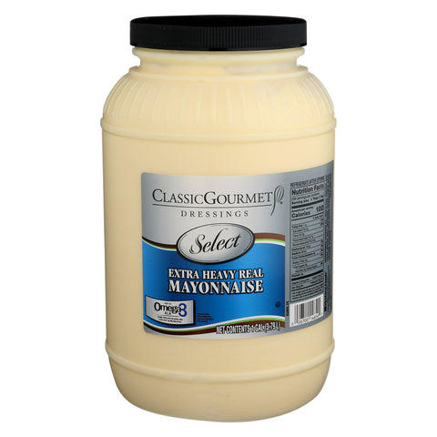 Classic Gourmet Mayonnaise Real Extra Heavy, 1 Gallon -- 4 per case.