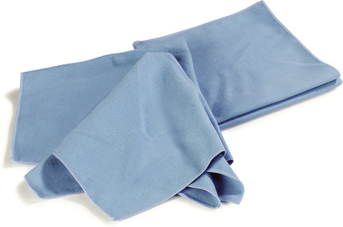 Flo-Pac® CLOTH MICROFIBER FINE POLISHING BLUE 16X16