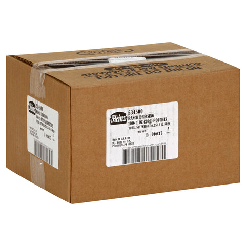 Dressing Ranch Single Serve Packet 534500