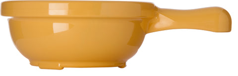 Carlisle BOWL SOUP HANDLED HONEY YELLOW 4-5/8
