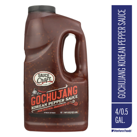 Sauce Craft Gochujang Korean Pepper Sauce, 0.5 Gallon -- 4 per case.