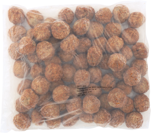 Bonici® MEATBALL BEEF & PORK ITALIAN OVEN ROASTED FC 1 OZ 10247110928