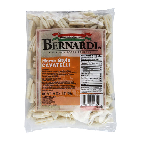 Windsor Bernardi Rotanelli Home Style Cavatelli, 1 Pound -- 12 per case.