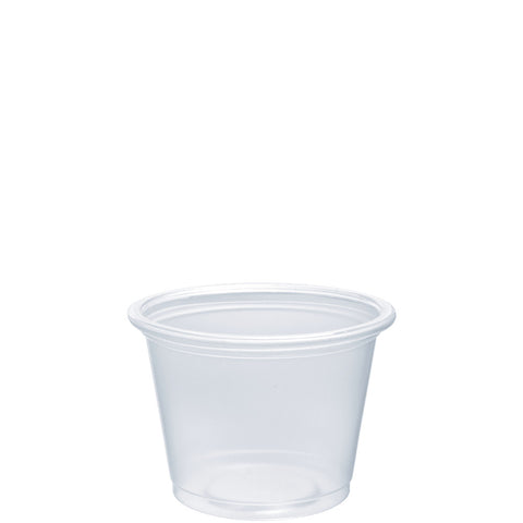 Cup Plastic Portion Souffle Clear 1 Oz