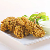 Tyson® CHICKEN BREAST STRIP FRITTER BREADED HOMESTYLE PEPPER 10043640928