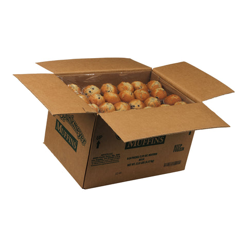 Otis Spunkmeyer Delicious Essentials Blueberry Muffin, 2.25 Ounce -- 96 per case.