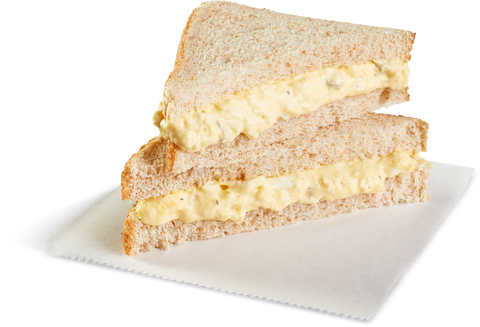 Mom's SANDWICH EGG SALAD ON WHEAT BREAD WEDGE 4.5 OZ 10000001041