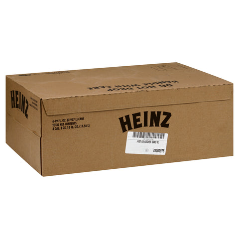 Heinz Sandwich Sliced Pickle , 99 Fluid Ounce -- 10 Case