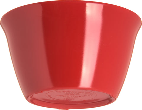 Carlisle BOWL BOUILLON CUP DALLAS WARE® MELAMINE RED 8 OZ