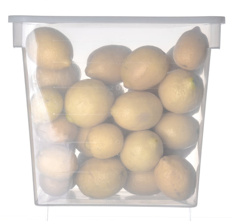 Carlisle CONTAINER FOOD PLASTIC RECTANGLE CLEAR