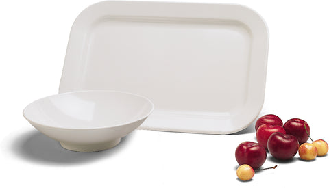 Carlisle PLATTER OBLONG WHITE 15-3/4
