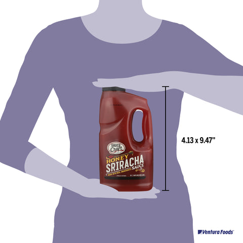 Sauce Craft Honey Sriracha Sauce, 0.5 Gallon -- 4 per case.